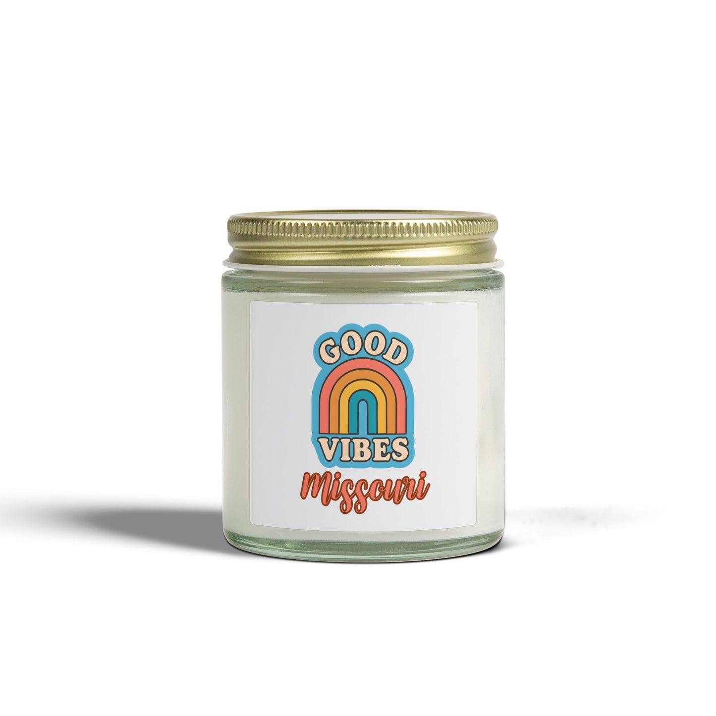 Good Vibes Missouri Coconut Apricot Scented Candle (4oz/9oz)