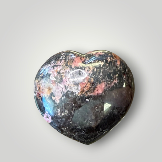 Rhodonite Heart Crystal