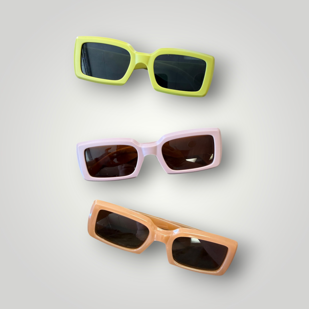 Retro Rectangle Sunglasses