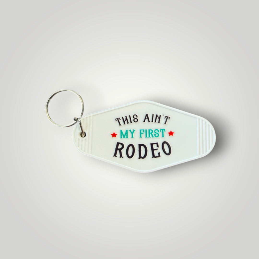 Western & Cowgirl Retro Motel Keychain Collection