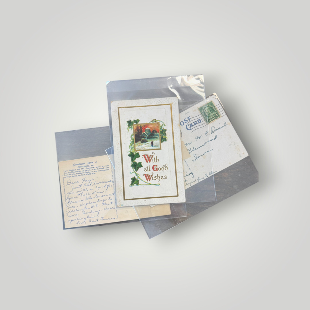 Assorted Vintage Mail & Paper Ephemera