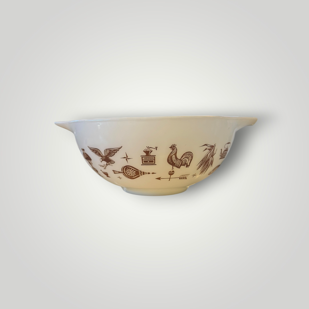 Vintage Pyrex Early American Cinderella Mixing Bowl