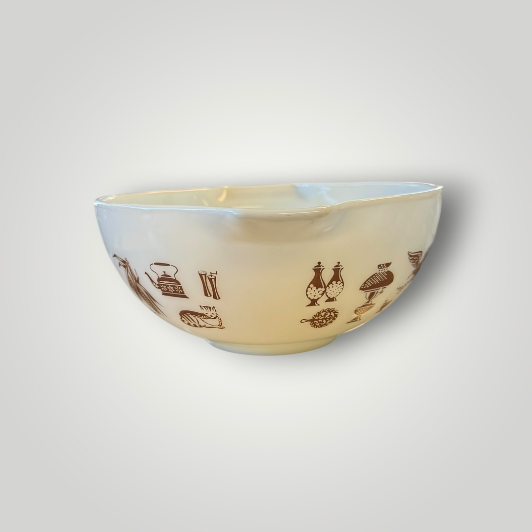 Vintage Pyrex Early American Cinderella Mixing Bowl