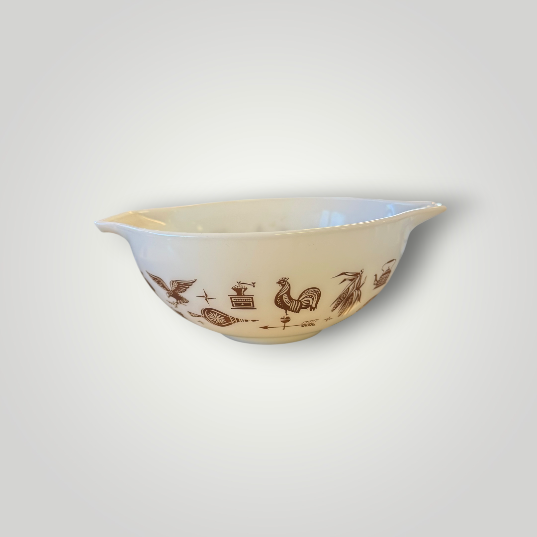 Vintage Pyrex Early American Cinderella Mixing Bowl