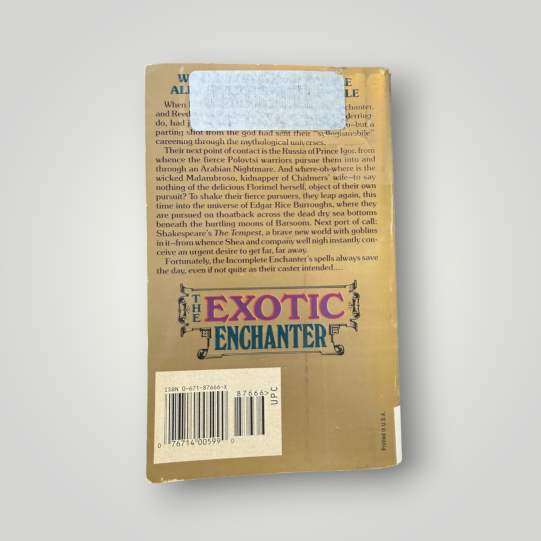 The Exotic Enchanter – L. Sprague de Camp & Christopher Stasheff
