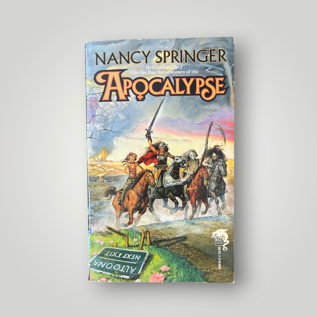 Nancy Springer Apocalypse Vintage Fantasy Paperback