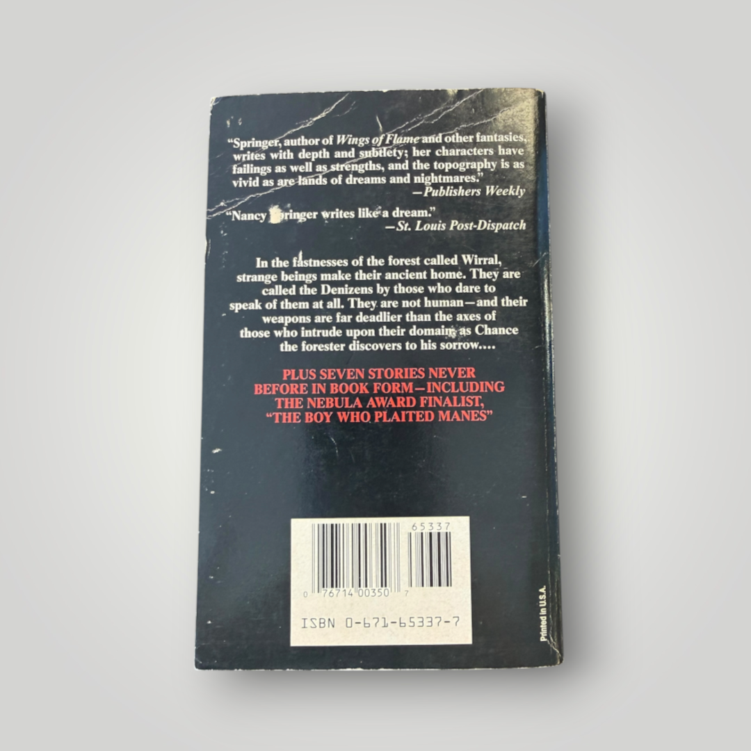 Nancy Springer Chance & Other Gestures of the Hand of Fate Vintage Fantasy Paperback