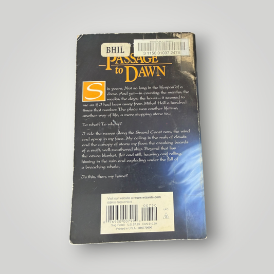 R.A. Salvatore Passage to Dawn — Forgotten Realms Paperback
