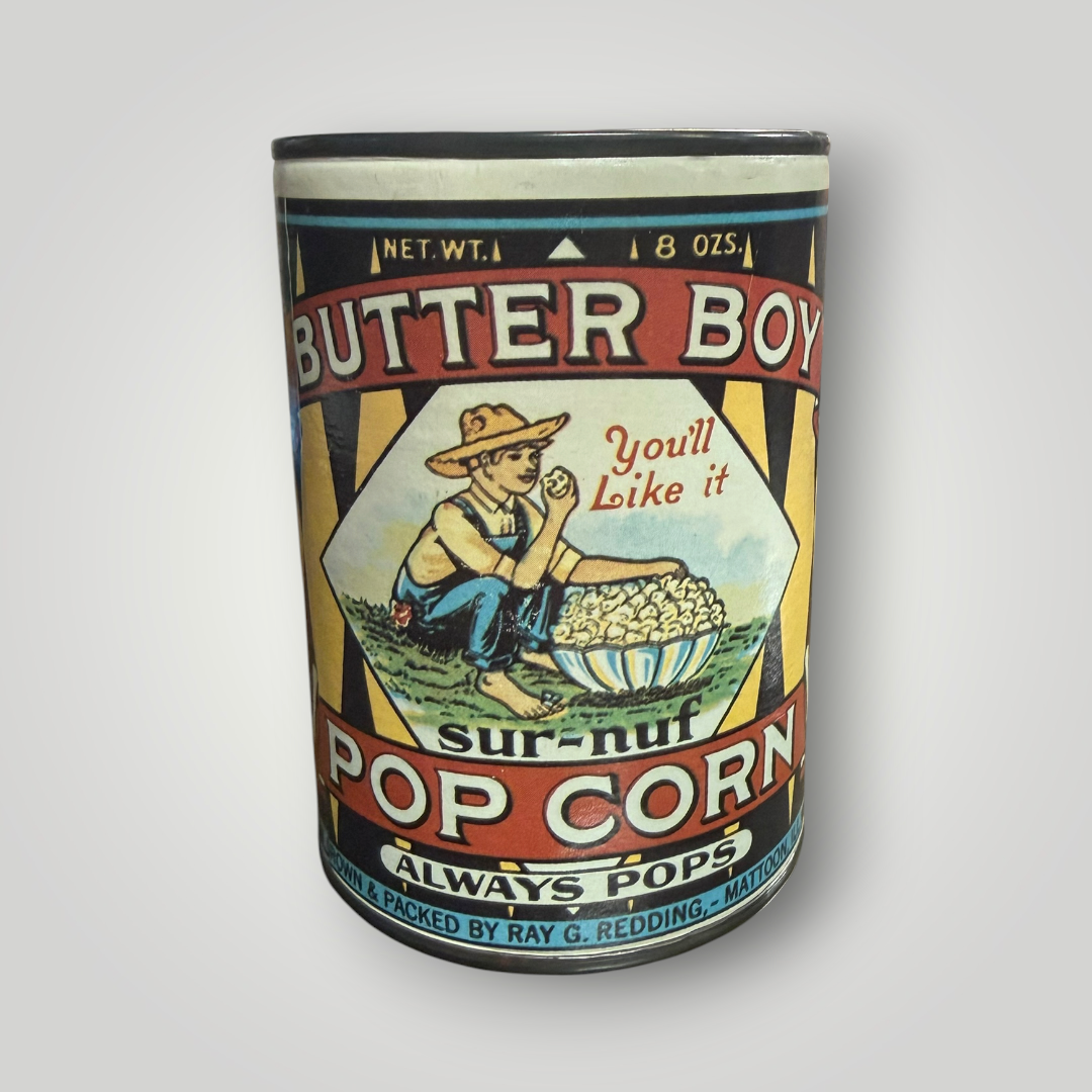 Butter Boy Sur-Nuf Pop Corn Advertising Coin Bank
