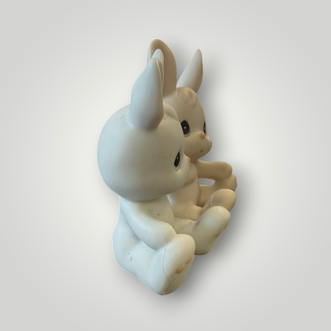 Precious Moments “There Are Two Sides to Every Story” Bunny Figurine #325368