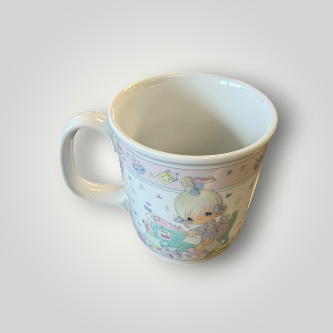 Vintage 1991 Precious Moments “Praise the Lord Anyhow” Mug