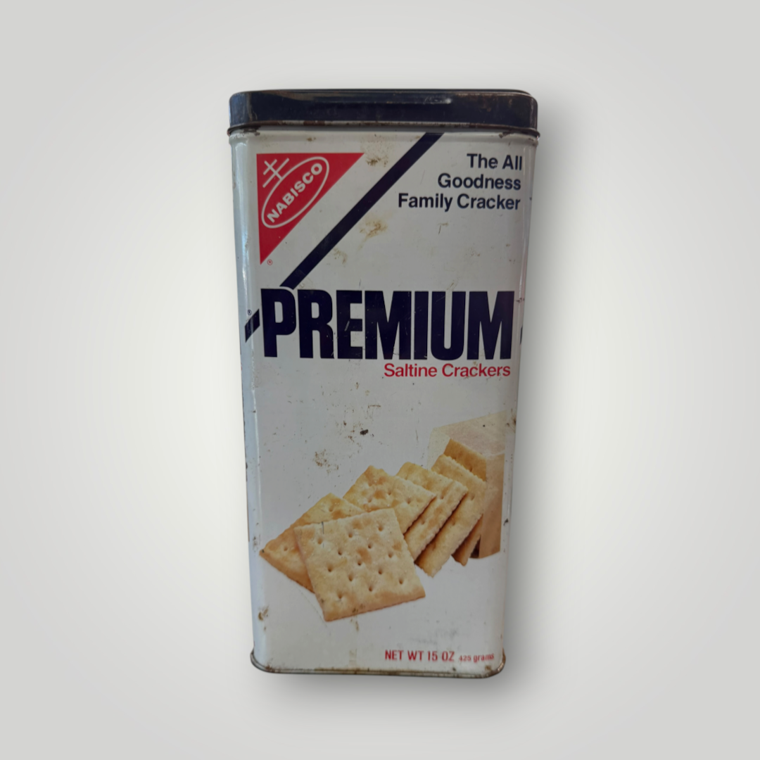 Vintage 1978 Nabisco Premium Saltine Cracker Tin