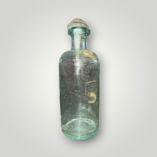 Antique Soda-Acid Fire Extinguisher “Acid Line” Glass Bottle