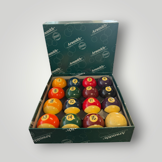 Vintage Aramith Belgian Billiard Pool Ball Set – Original Box