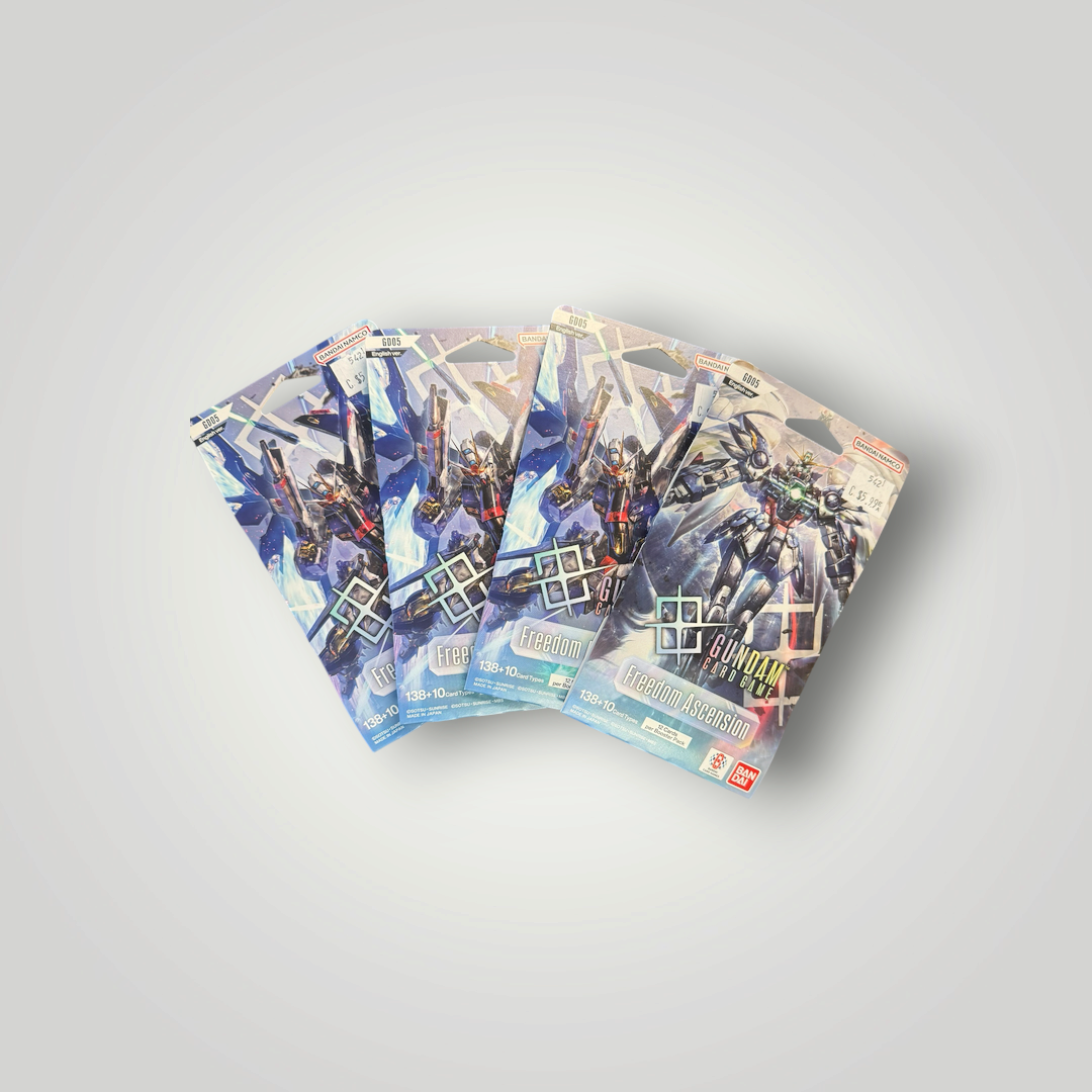Gundam Card Game Freedom Ascension GD05 Booster Pack – English Version