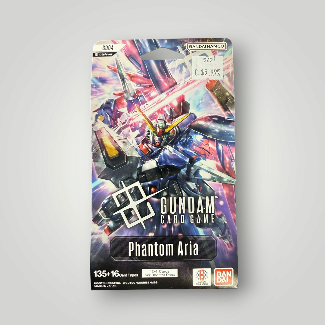 Gundam Card Game Phantom Aria GD04 Booster Pack – English Version