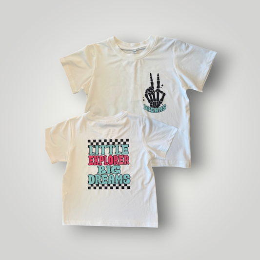 Little Explorer Big Dreams Tee 🌈✨