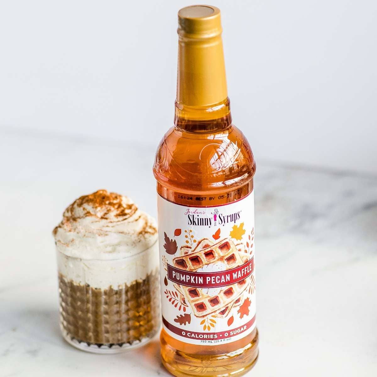 Sugar Free Pumpkin Pecan Waffle Syrup